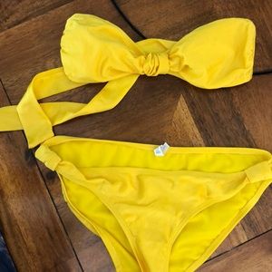 Aerie Yellow Swimsuit